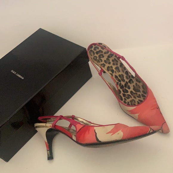 Dolce & Gabbana multi-color heels - Picture 3 of 3